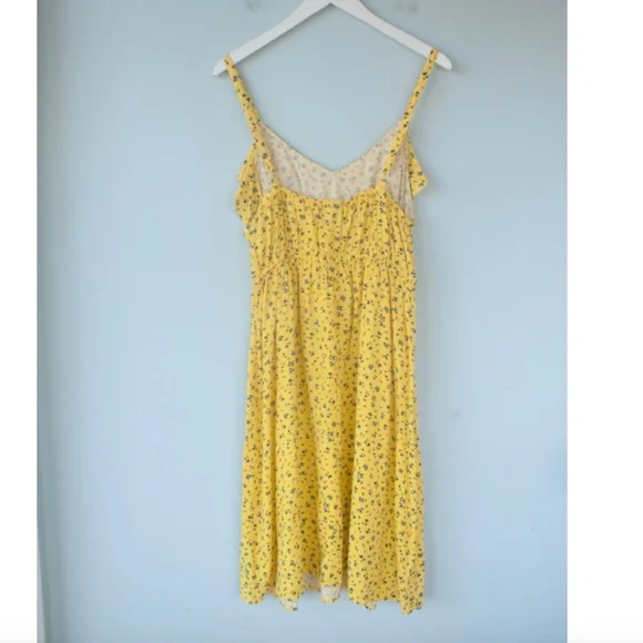 Torrid 1 Yellow Micro Floral Summer Dress - Picture 8 of 10
